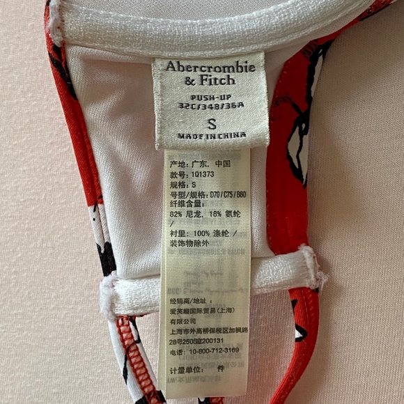 Abercrombie & Fitch Push Up Floral Bikini Size S - Picture 11 of 12
